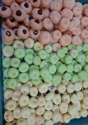 صورة لوصفة الغريبه الديبه الملونه 😋😋