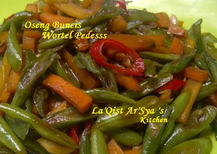 Oseng Buncis Wortel Pedesss