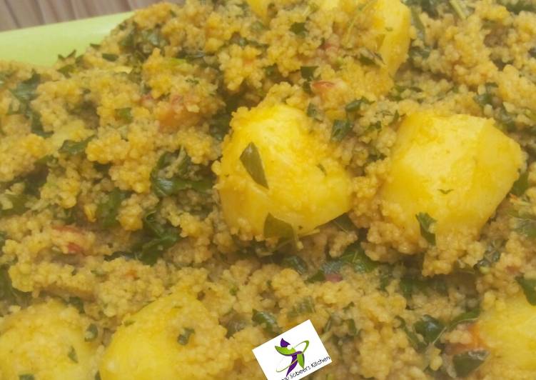 Simple Way to Prepare Perfect Cous cous and potato porridge