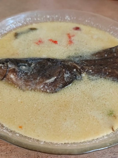 Foto resep Ikan Asin Kuah Santan
