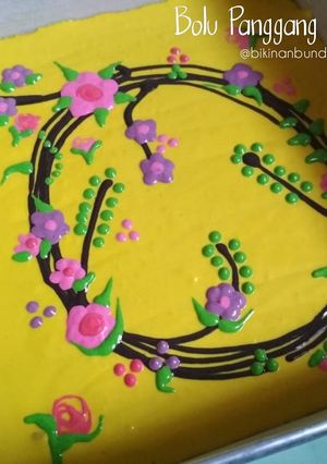 Foto resep Bolu Panggang Lukis