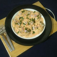 A picture of Cajun spiced potatoes.