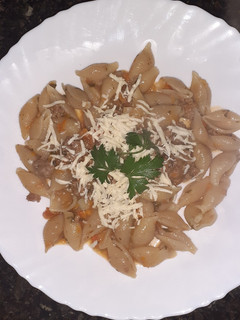 Una foto de One Pot Pasta de Fideos Caracol