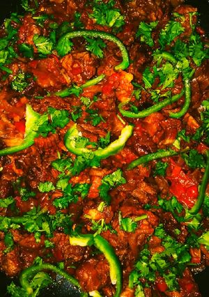 A picture of Wet Fry Mbuzi choma.