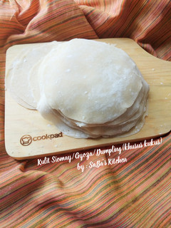 Foto resep 88. Kulit Siomay/Gyoza/Dumpling (khusus kukus)