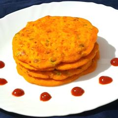 A picture of Multi Flour Veggie Pancake.