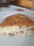 Torta semplice con gocce di cioccolato