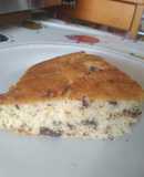 Torta semplice con gocce di cioccolato