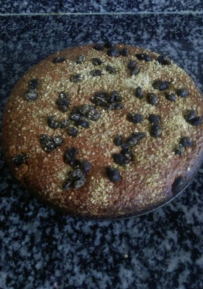 Una foto de Bizcocho de zanahoria y copos de avena