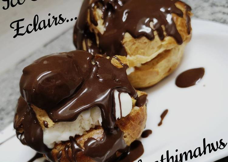 Easiest Way to Make Homemade Eclairs!