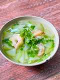 Canh Bí Chanh Nấu Tôm