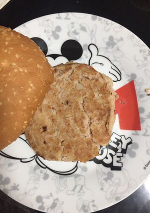 Una foto de Hamburguesa de atún