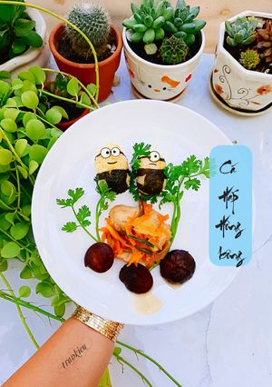 Hình của món Cá hấp chống ngán cho bé.