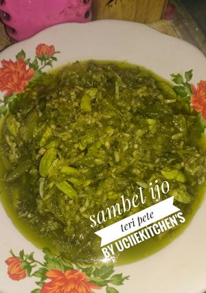 Foto resep Sambel ijo teri pete padang