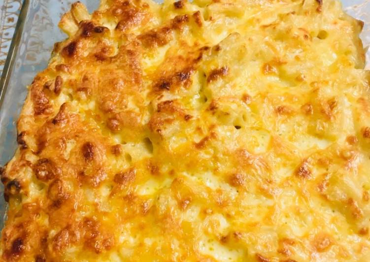 Recipe: Delicious Home made mac n cheese