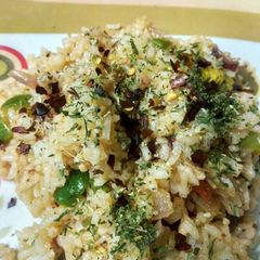 Chicken tomato herb rice A picture of Chicken tomato herb rice.