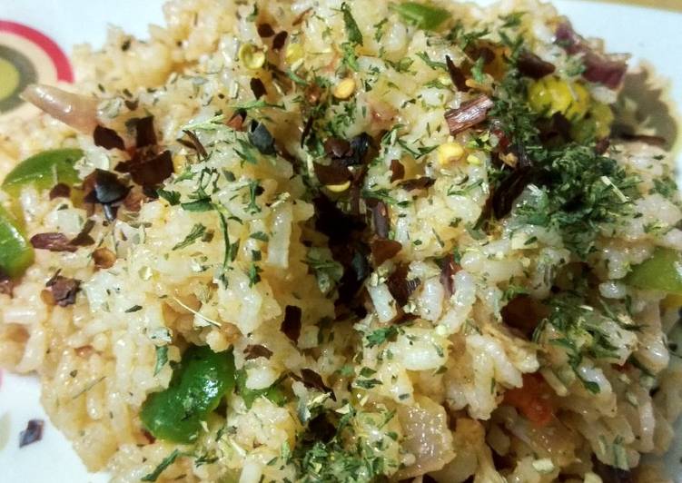 Simple Way to Prepare Ultimate Chicken tomato herb rice