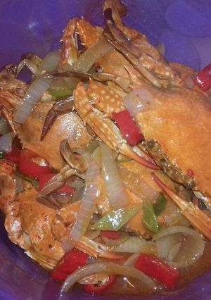 Foto resep Rajungan Saos Padang