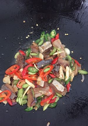 Foto resep Tumis pete ikan asin