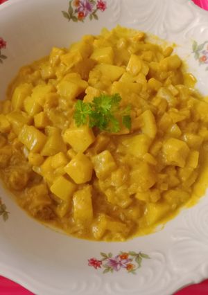 Une photo de 🌸 Curry de deux pommes 🌸