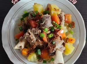 Foto resep Sop Daging & Tulang Kambing Kuah Bening