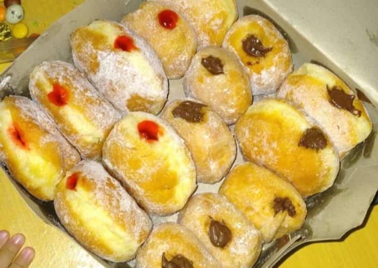 Resep Donat bombolani isi, Enak