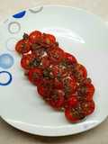 Pesce spada alla mediterranea in microonde