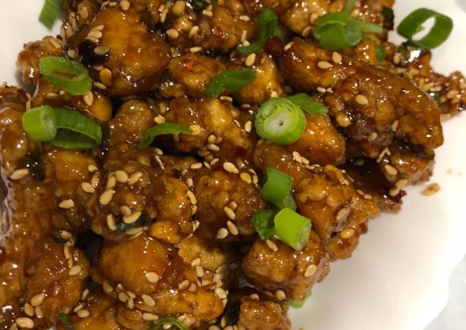 Steps to Prepare Quick Sesame Honey Chicken