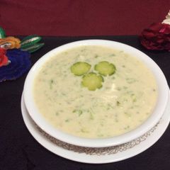 Cucumber raita A picture of Cucumber raita.