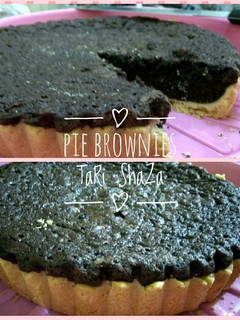 Foto resep Pie Brownies Putih Telur #pr_olahanCoklat
