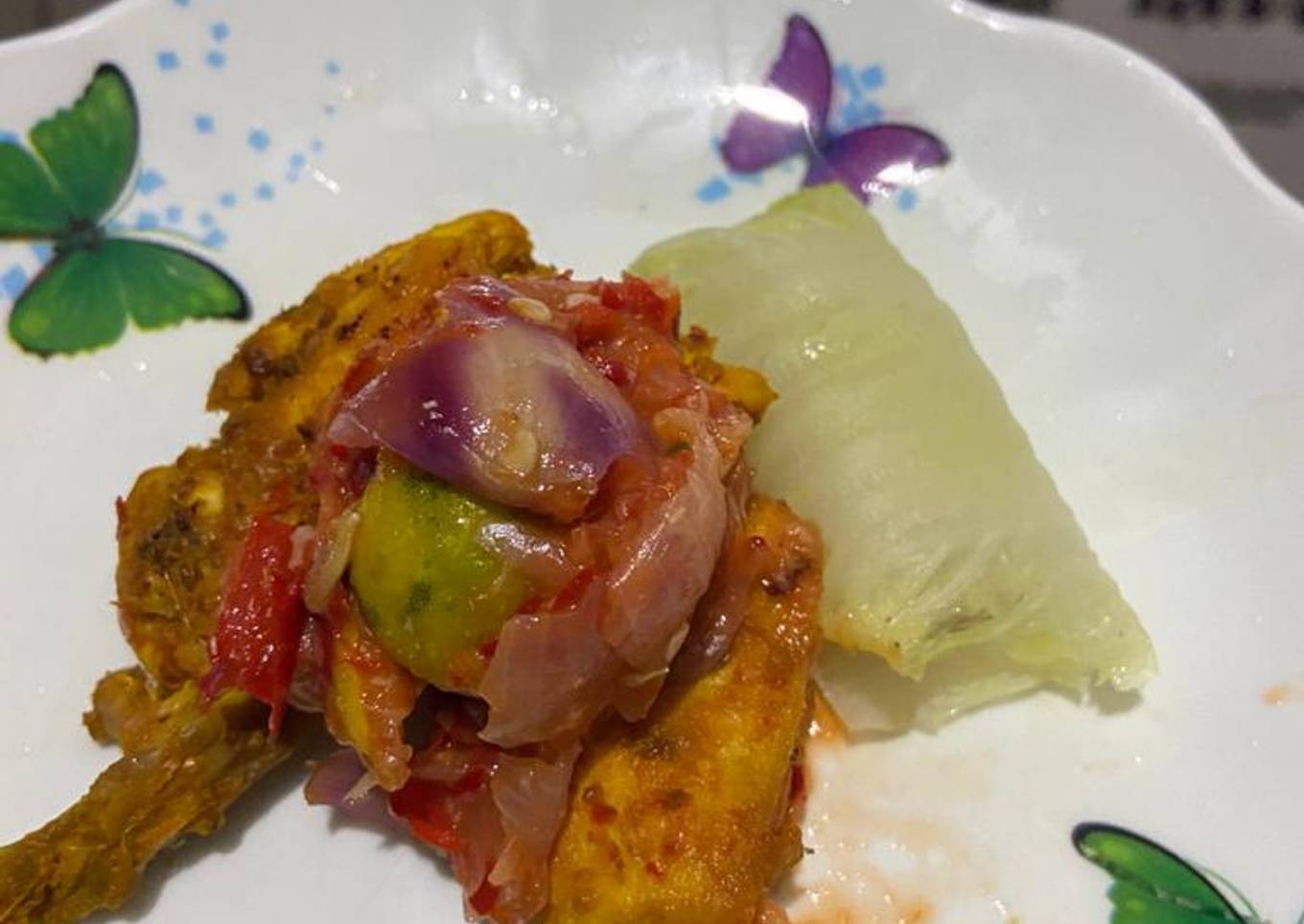 Ayam bakar bumbu (no minyak)