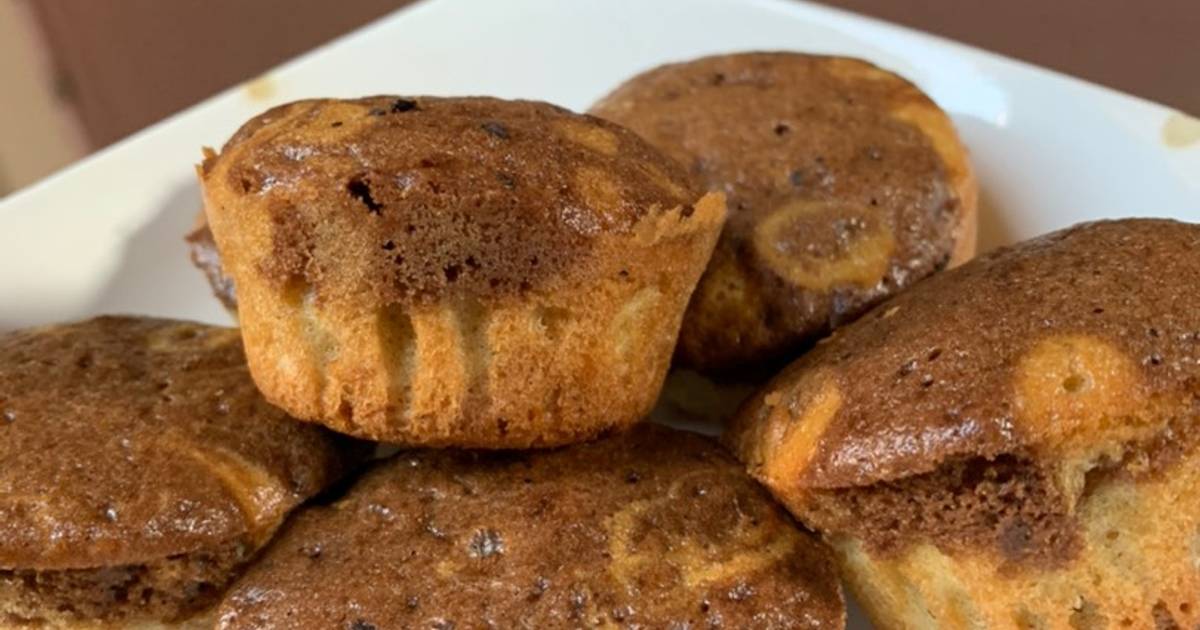 Muffins marmolados Receta de Ramiro Martinez Cookpad