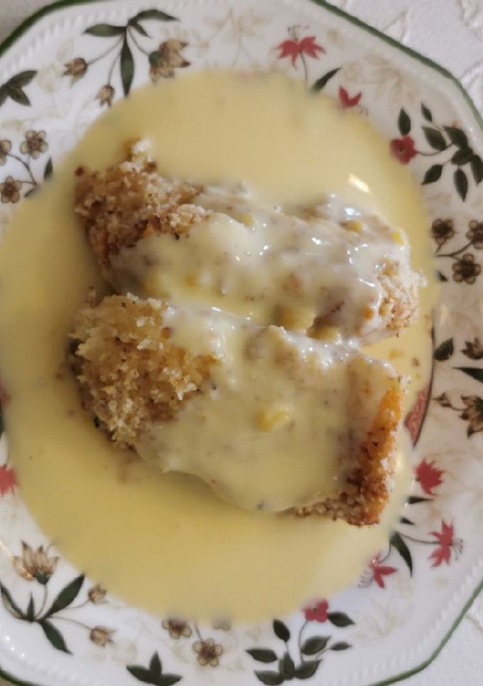 Habkönnyű aranygaluska recept fotója