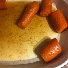 A picture of Glazed carrots.