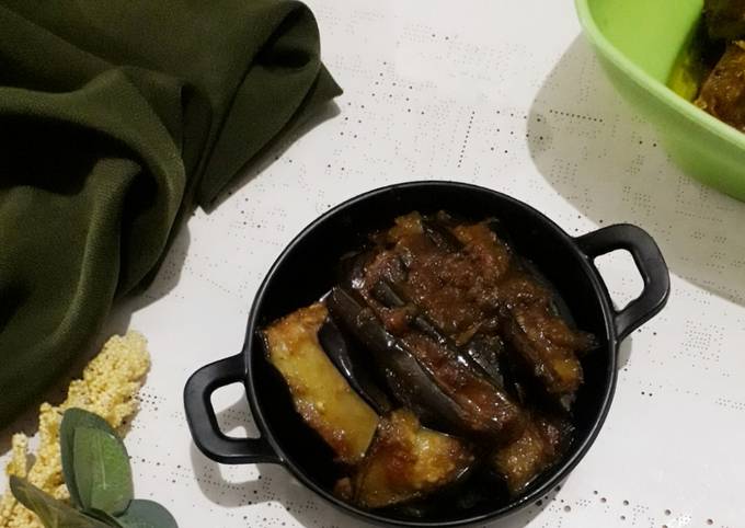 Anti Ribet, Memasak Terong ungu masak bumbu kacang batagor khas Bandung Simpel