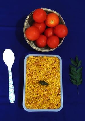 A picture of Tomato Rice.