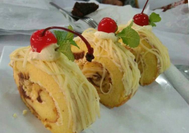 Swiss Roll (Resep Anti Gagal)