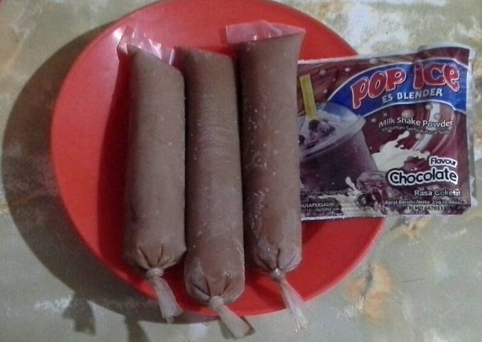 Resep Es Lilin Es Mambo Pop Ice Coklat Oleh Jenny L Kitchen Cookpad