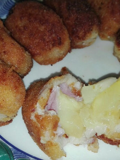 Una foto de Croquetas de calabacín (sin bechamel)