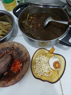 Foto resep Rawon Daging Bumbu Instan