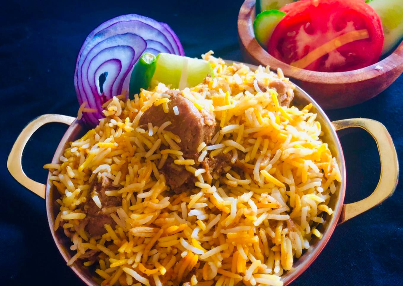 Kolkata style Chicken Briyani