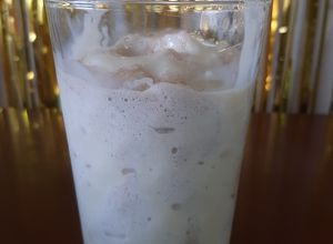 Una foto de Granizado de café con leche condensada
