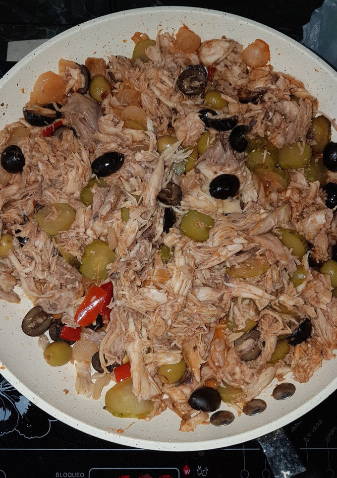Una foto de Salteado de pollo 🍗