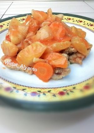 Foto resep Ayam Goreng Pedas Asam Manis