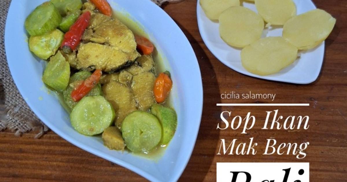 Resep Sop Ikan Mak Beng Bali Rasanya Maknyus