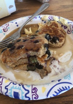 A picture of Blueberry mini cakes.