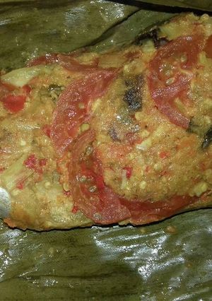 Foto resep Pepes patin ala RA