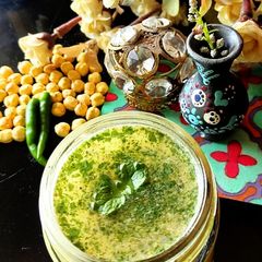 A picture of Subja sattu drink.