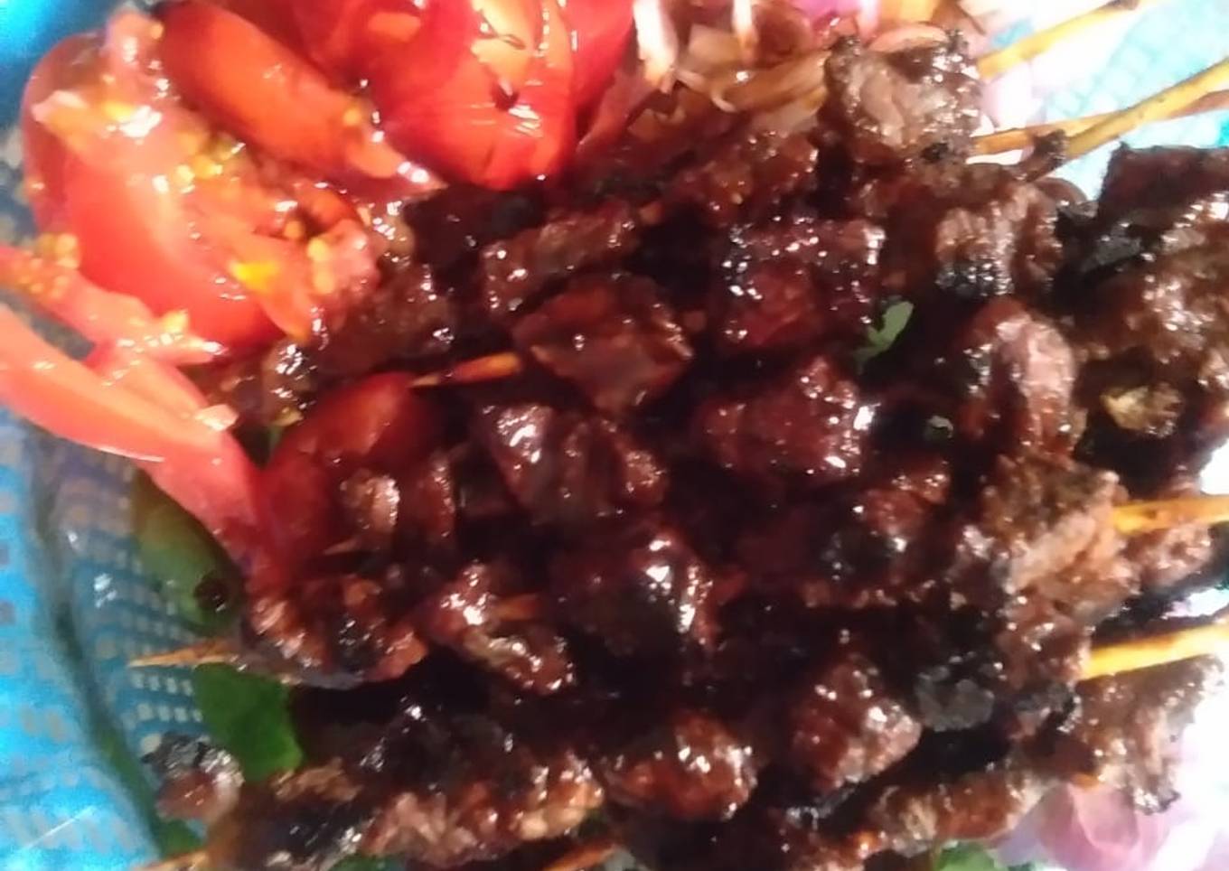 Sate Sapi Teflon Empuk simple dan Endeussss