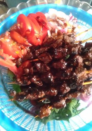 Foto resep Sate Sapi Teflon Empuk simple dan Endeussss